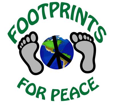 footrpints for peace