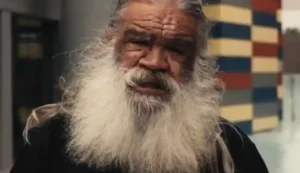 Barngarla traditional owner speaking to camera
