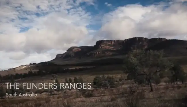 The Flinders Ranges, film still.